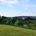Der Gau mit deutscher Kirche in Leidingen